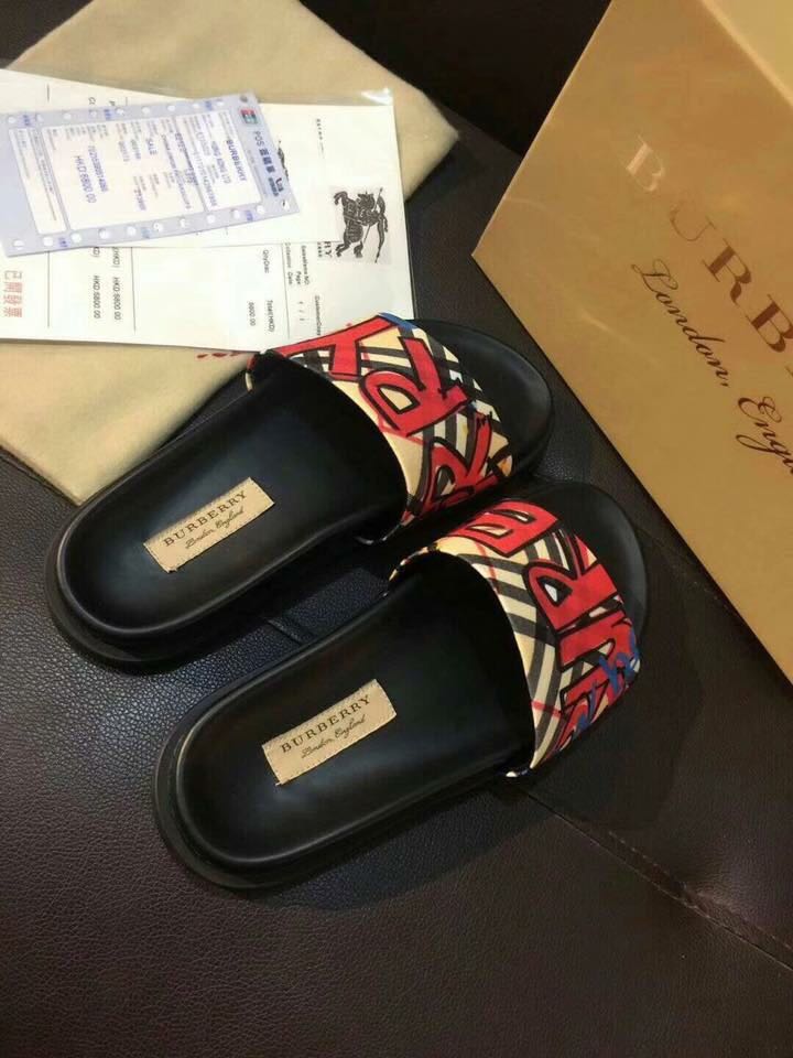 burberry slippers