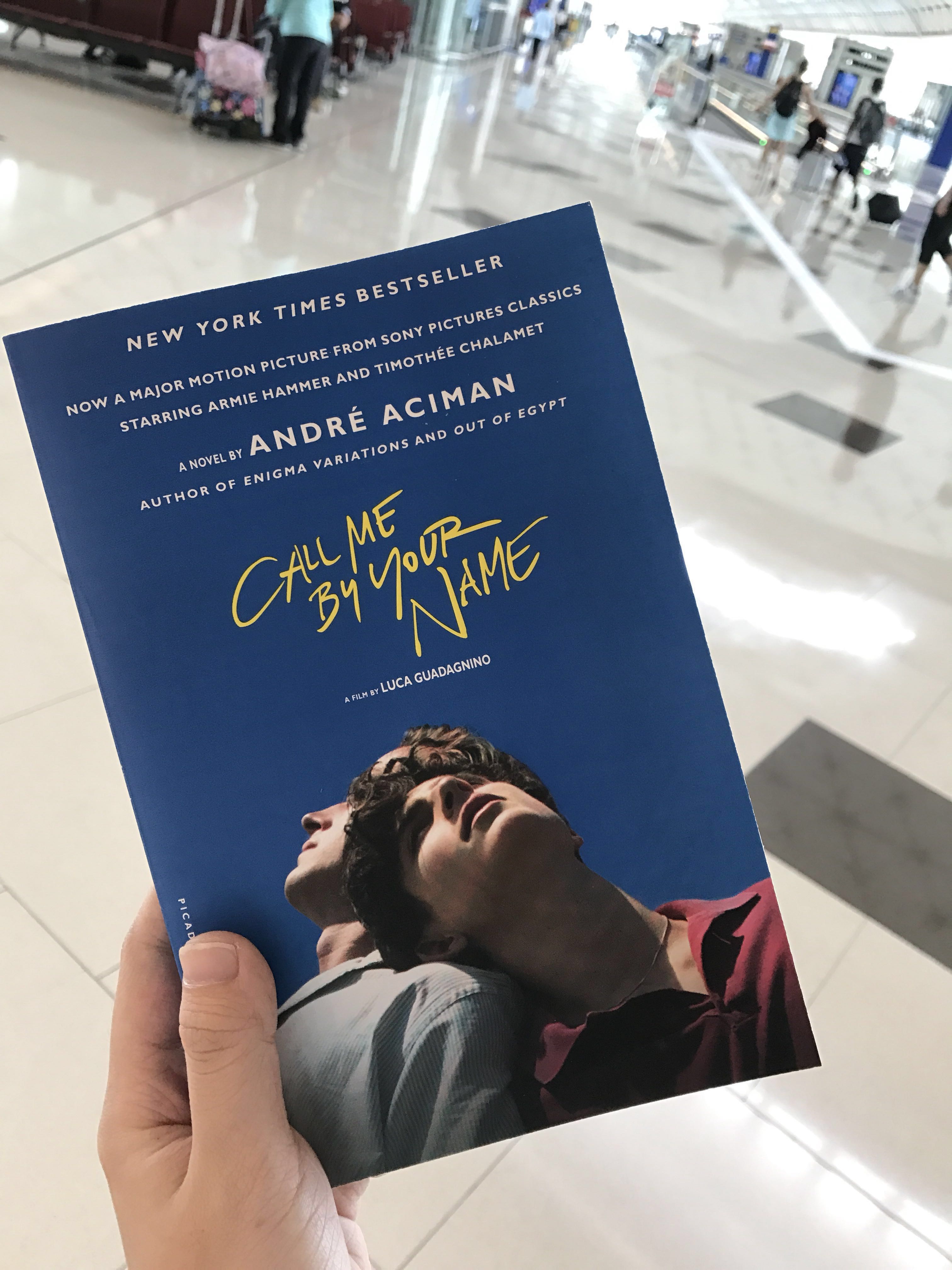 Call Me By Your Name By Andre Aciman Books Stationery Fiction On Carousell