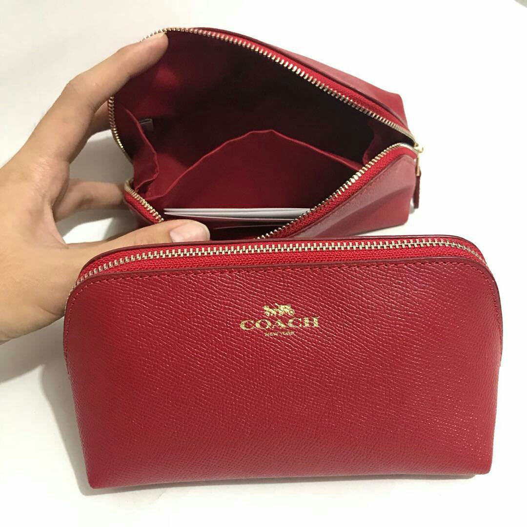 coach cosmetic pouch