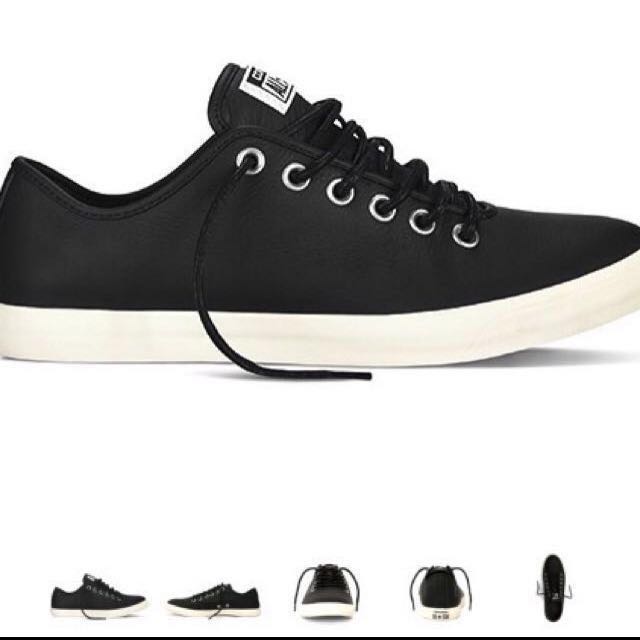 Converse All Star Sideways Ox Black Leather