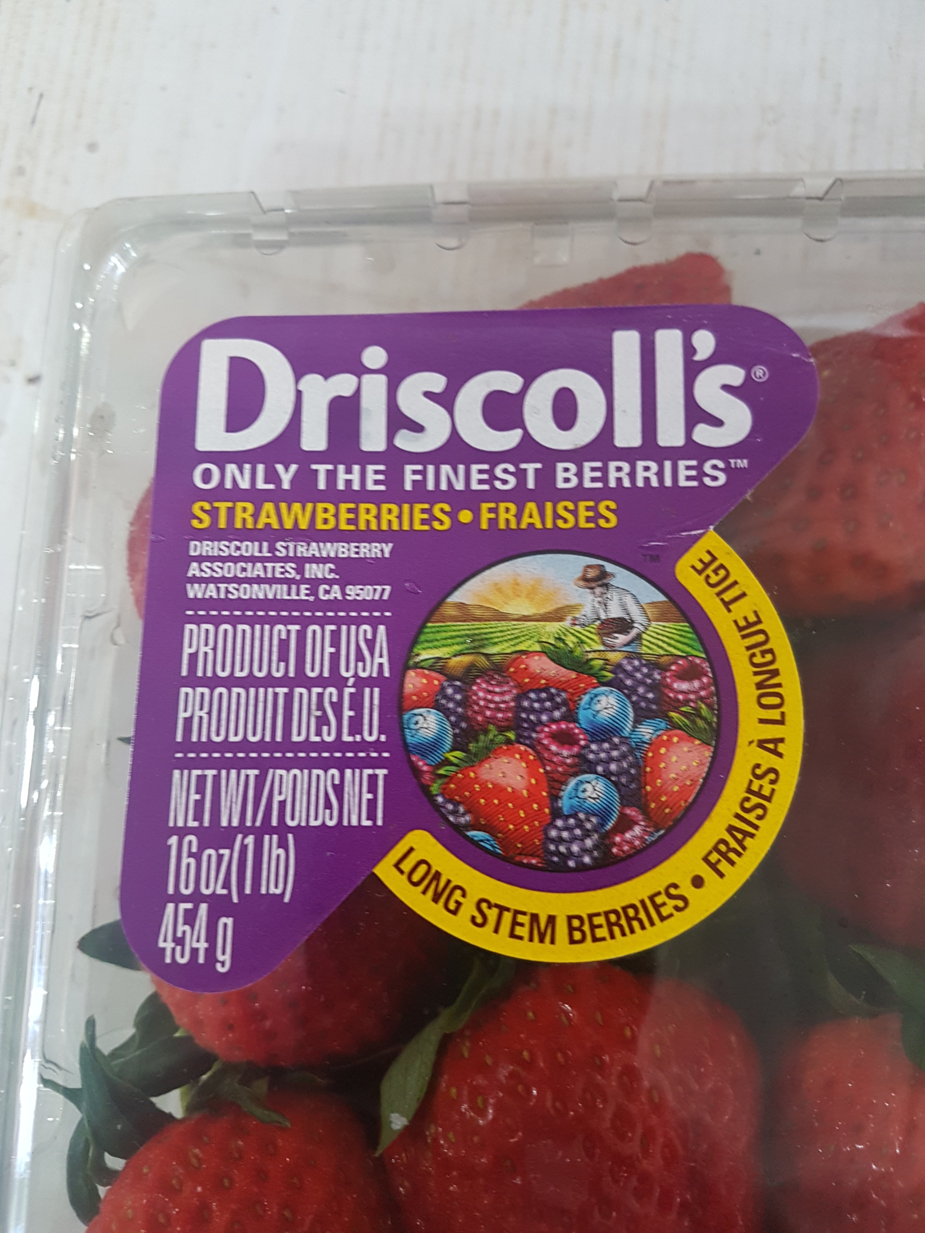 Driscoll's Long Stem strawberry, Food & Drinks, Packaged & Instant Food