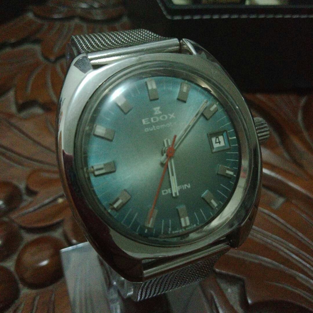 Edox Delfin Vintage Automatic Men s Fashion Watches
