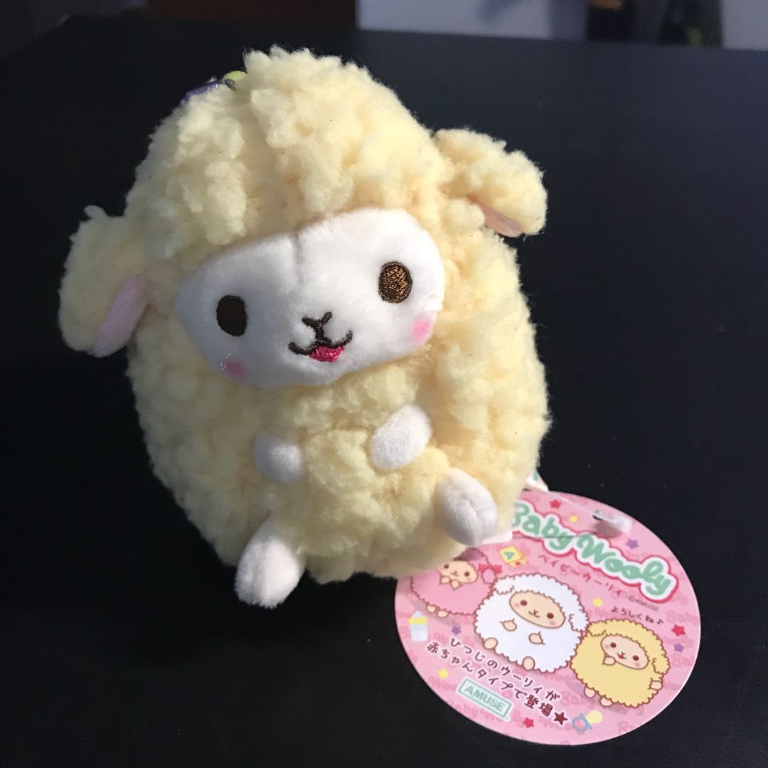 fluffy sheep toy