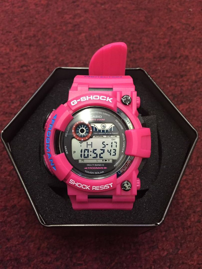 G SHOCK FROGMAN PINK
