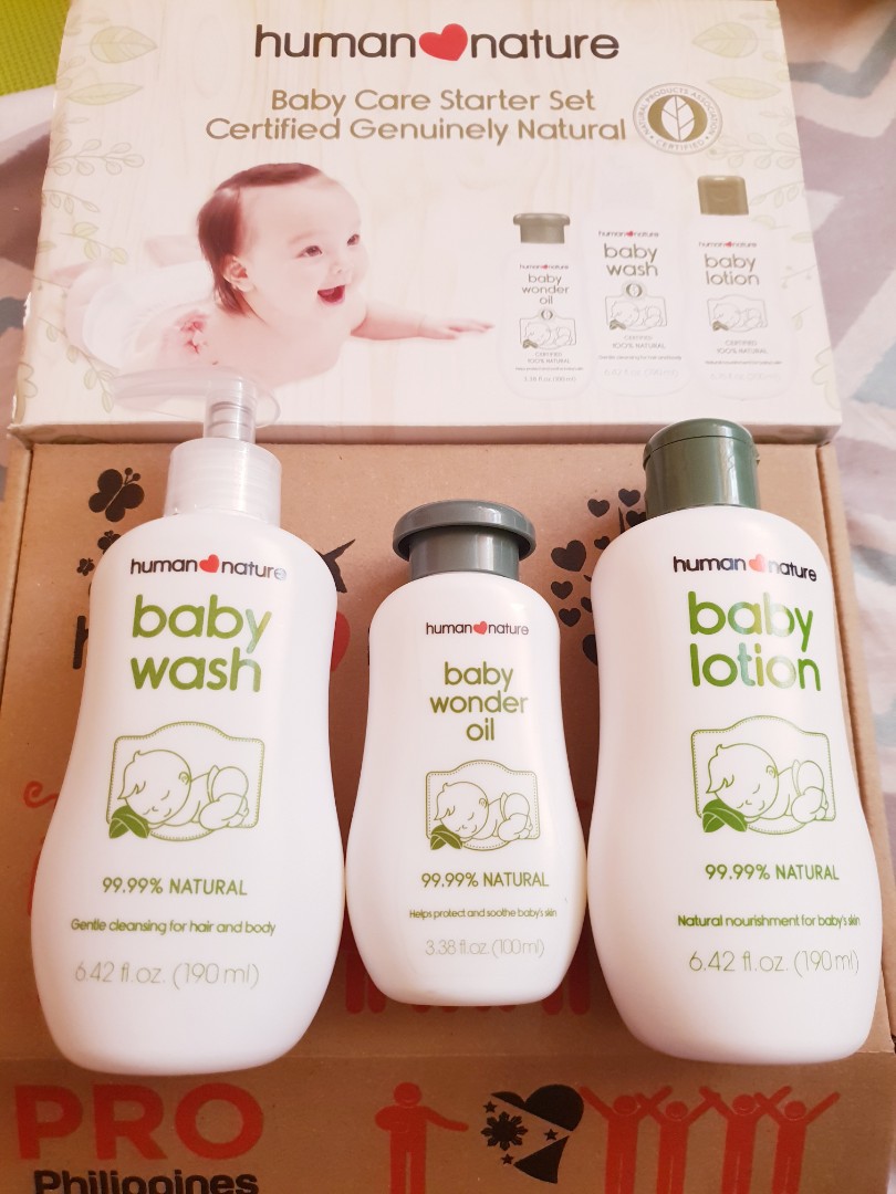 human nature baby lotion
