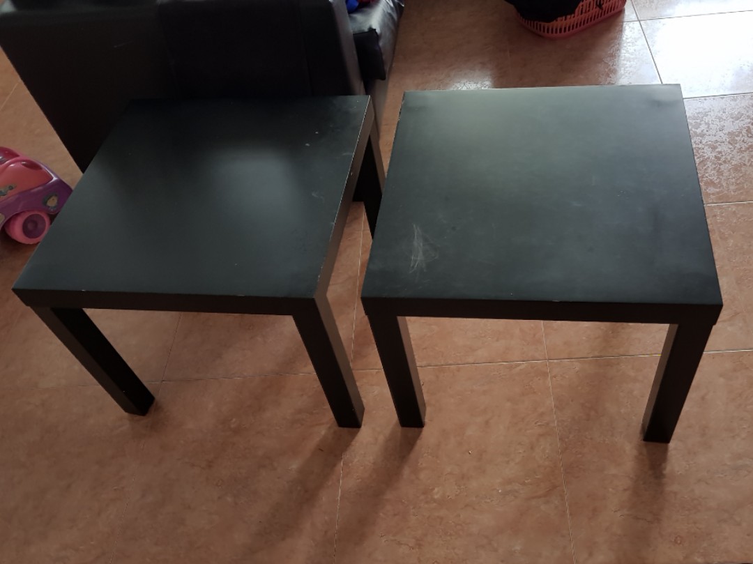 Ikea Lack Side Table Black, Furniture & Home Living, Furniture
