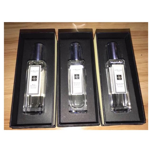 Jo Malone 30ml ( English Pear, Nectarine and Wild Blue Bell ), Beauty & Personal Care, Fragrance