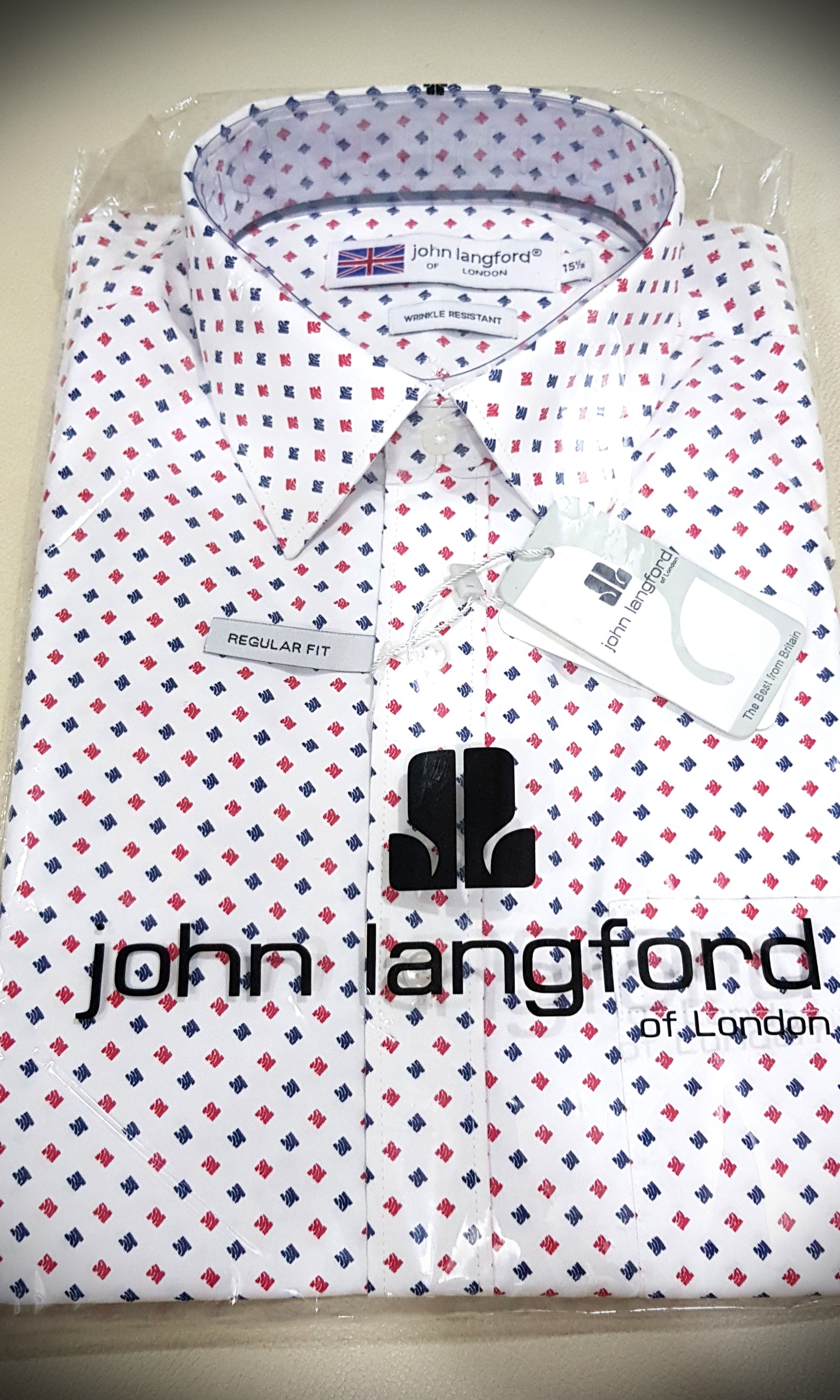 John Langford Of London Shirt Men S Fashion Clothes Tops On