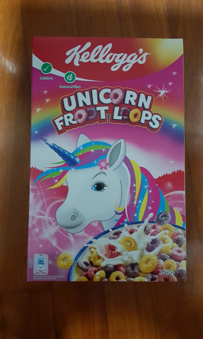 Kellogg S Uk Limited Edition Unicorn Froot Loops Food Drinks