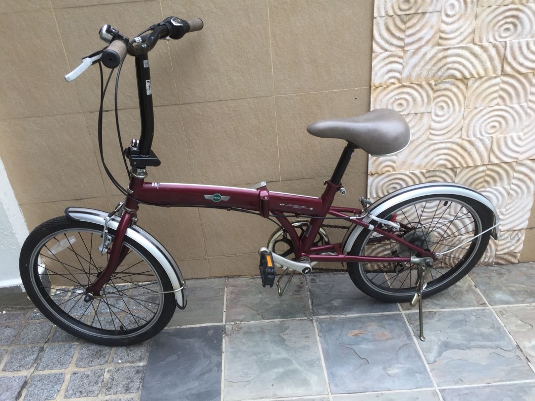 mini cooper folding bike