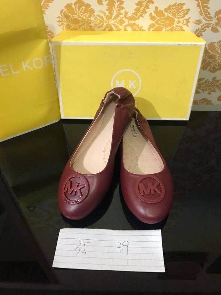 MK Doll Shoes, Women's Fashion, Footwear, Flats & Sandals on Carousell