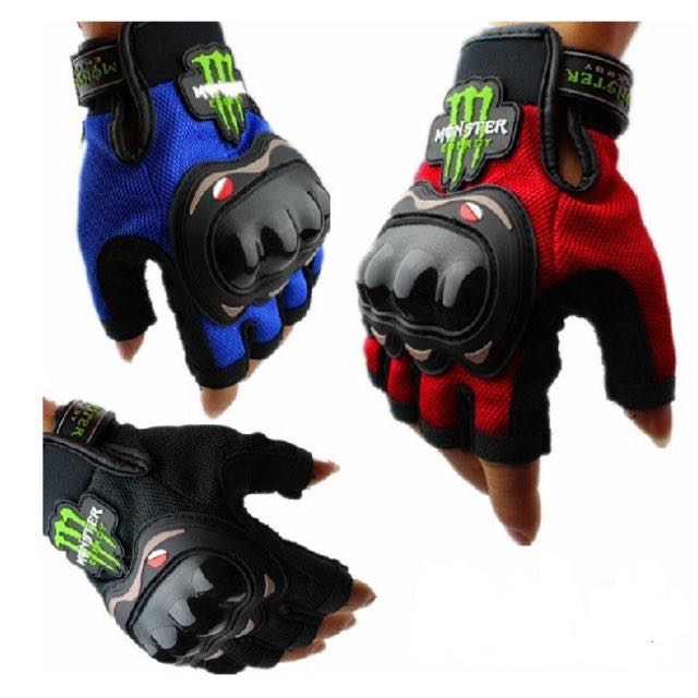 half motorcycle gloves