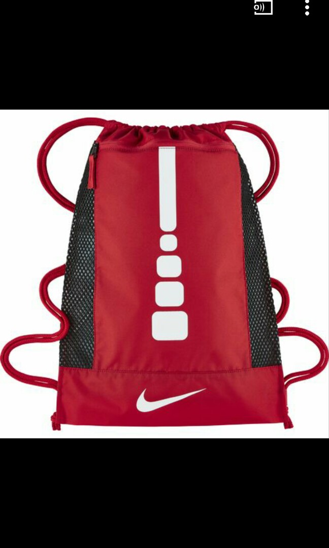 nike hoops elite drawstring bag