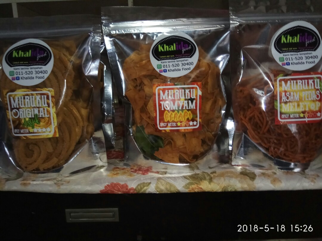 Pelbagai Rasa Muruku Food Drinks Packaged Snacks On