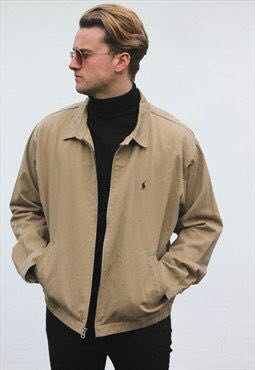 vintage polo harrington jacket