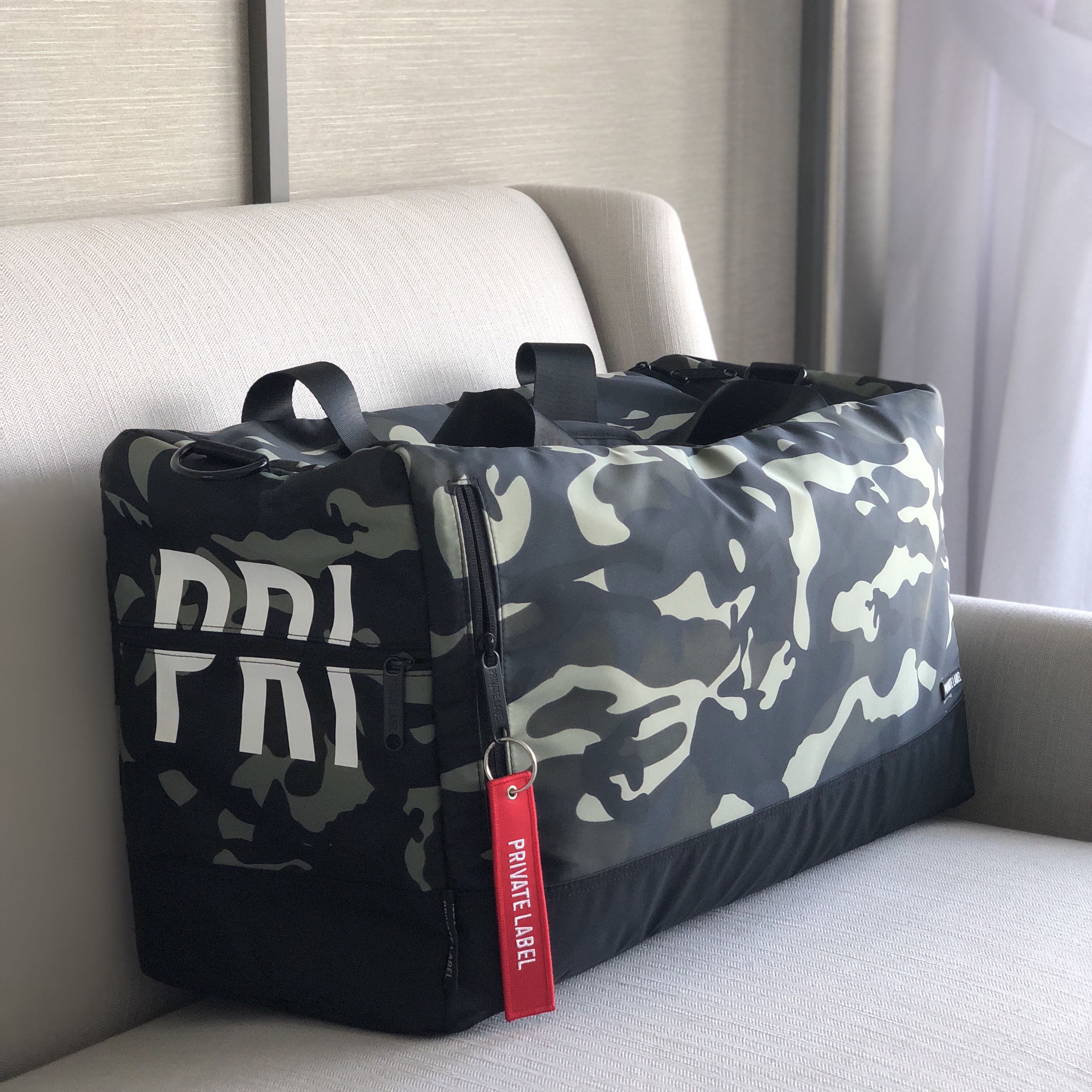 Private Label Duffle Bag (CAMO), Men's Fashion, Bags, Sling ...