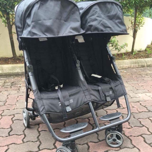 used zoe double stroller