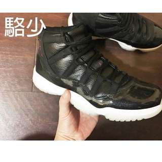 限時出清 air jordan 11 喬丹11代 72-10 us10 配件齊全