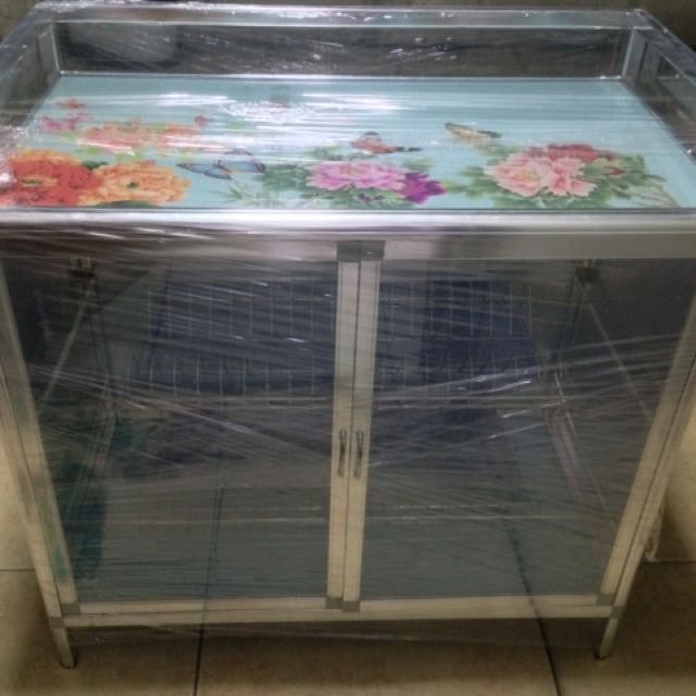 Aluminum Dish Cabinet On Carousell