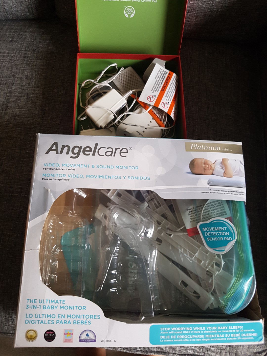 Angelcare 3 in 1 best sale baby monitor