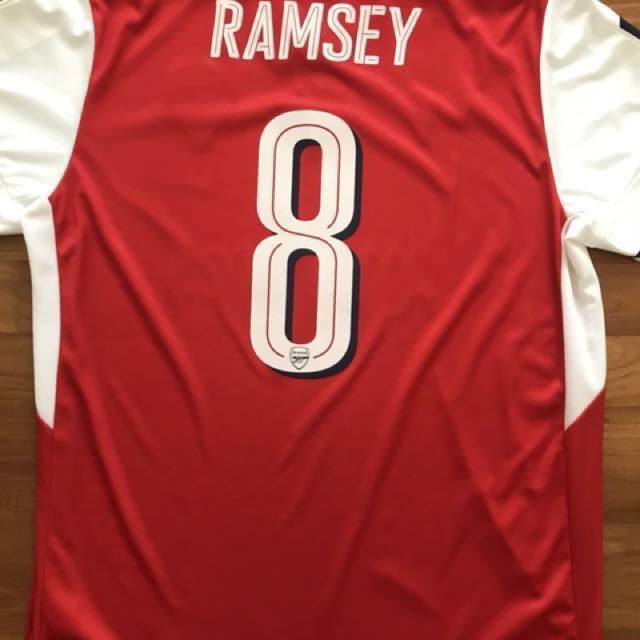 Authentic Puma Home Arsenal FA CUP 2017 Final Jersey with Official 
