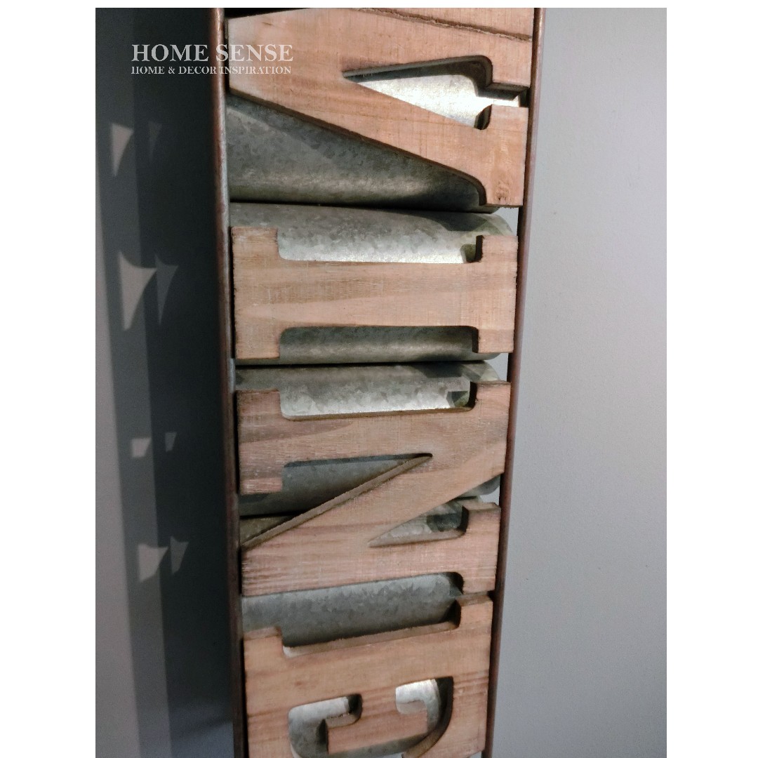 Wine Bottle Wall Hanging Rack Rumah Perabot Home Dcor Di Carousell