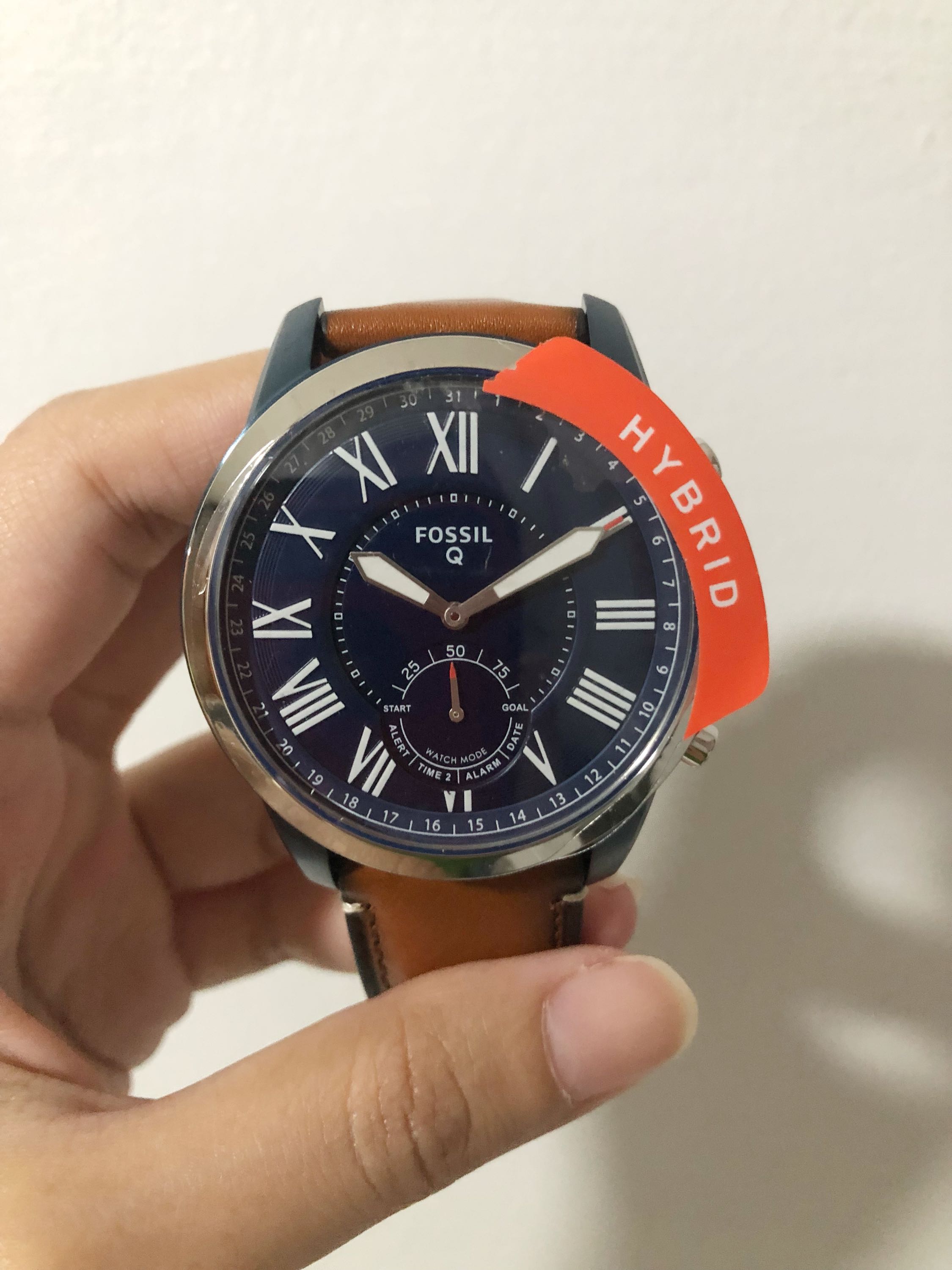Brand new and unused Fossil Men s Watch in genuine leather Mobile