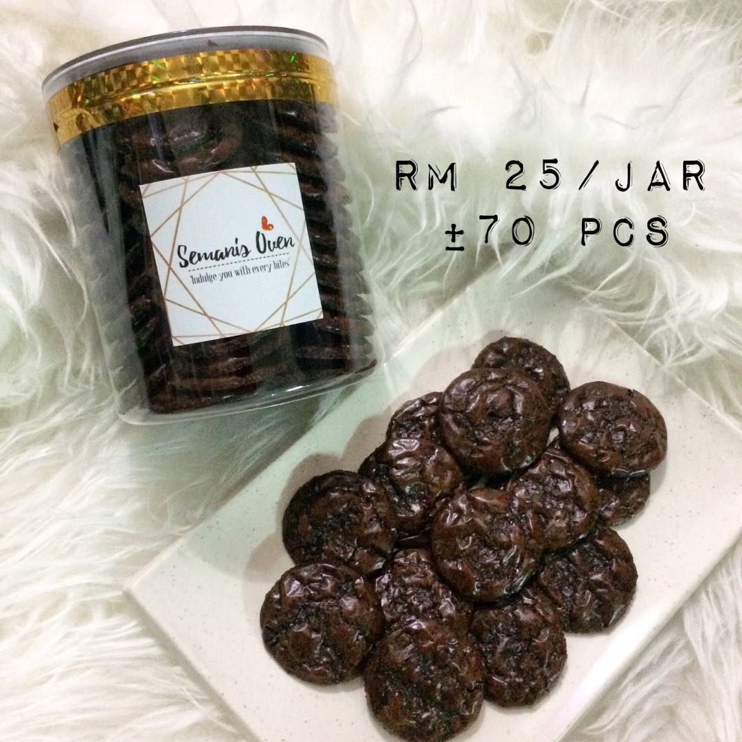 Brownies Cookies Biskut Brownies Food Drinks Baked Goods On Carousell
