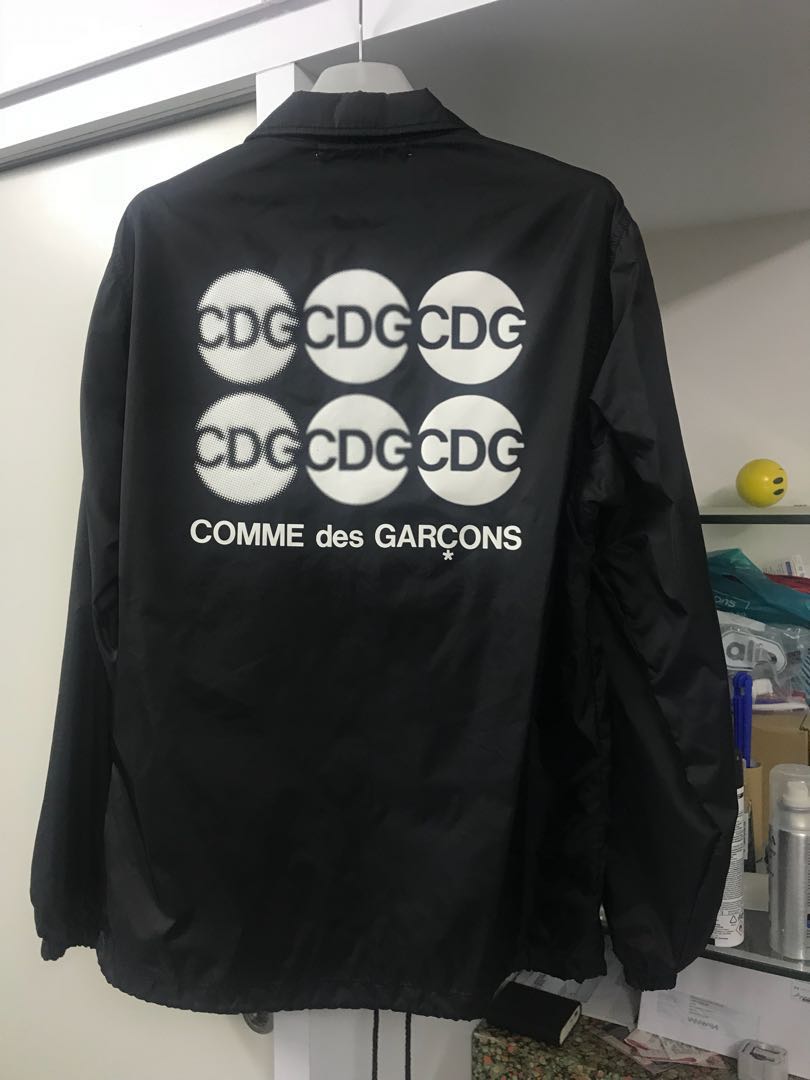 Cdg coach jacket size s Men s Fashion Coats Jackets and Outerwear on Carousell