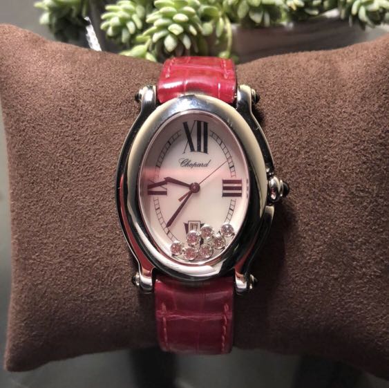 watch with loose diamonds in face