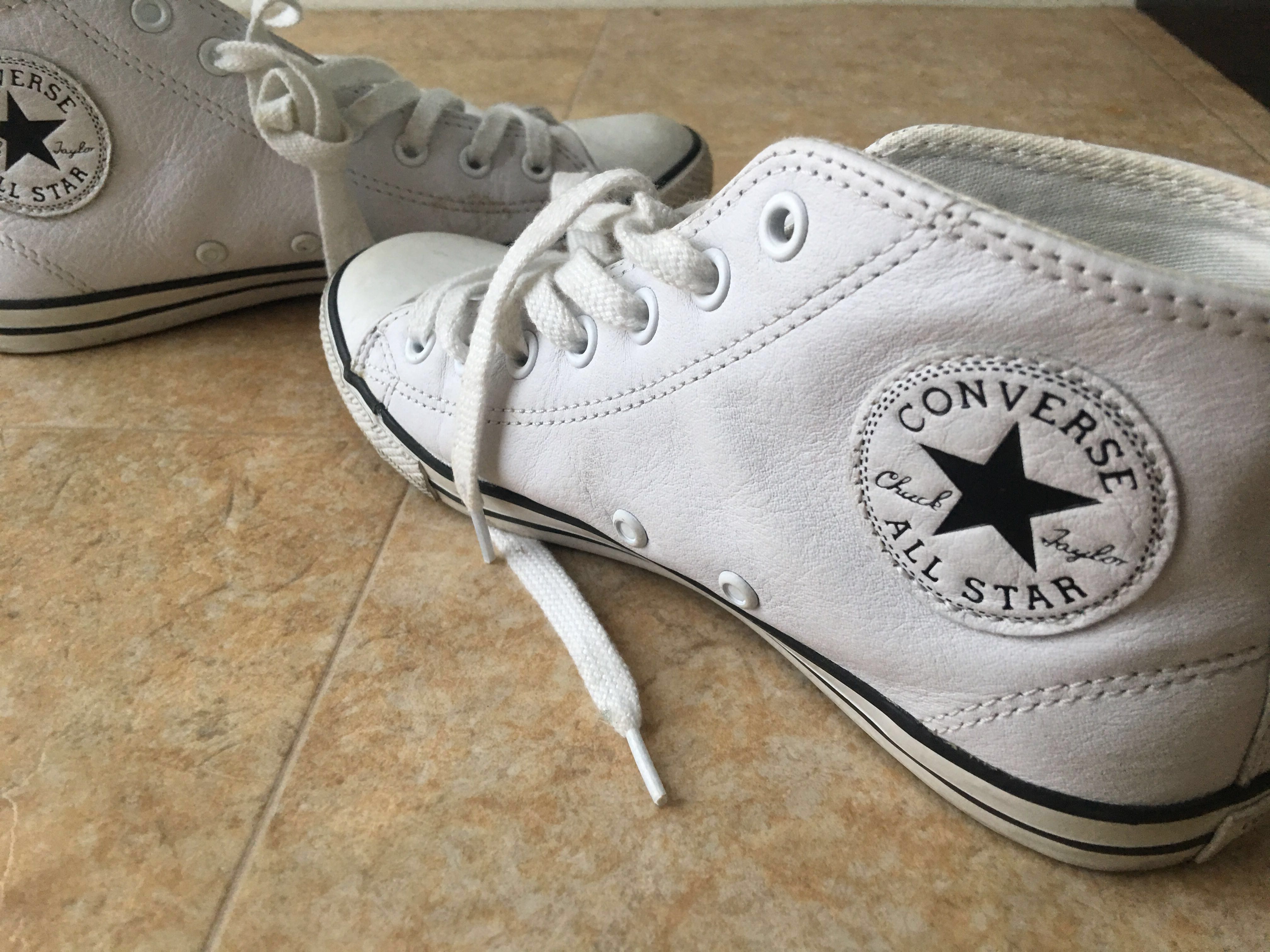 converse all star dainty mid leather