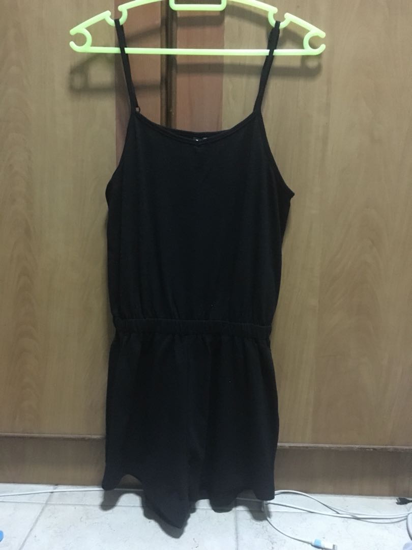 cotton on black romper
