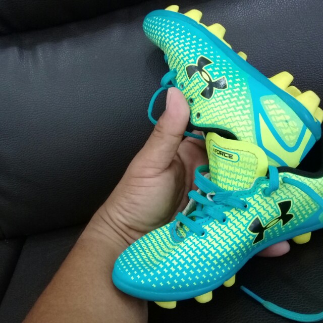 cute Football Boots under ARMOUR 16cm Men s Fashion Footwear