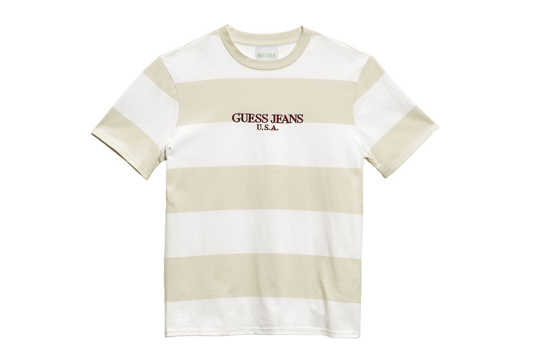 guess jeans rugby shirt