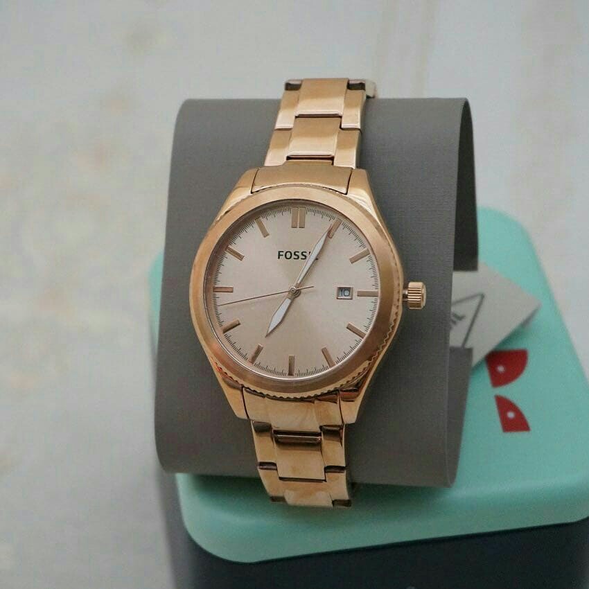 FOSSIL BQ3184 ROSE GOLD DIAM 3.8 CM