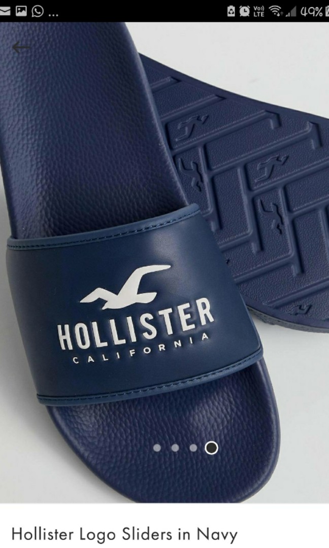 hollister mens sliders