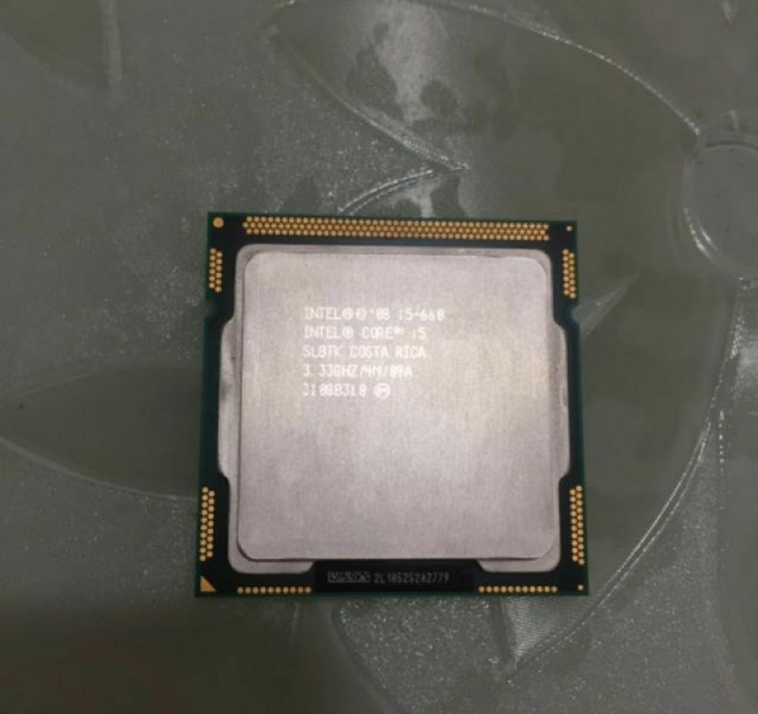 Intel Core I5 660 Cpu 4m Cache 3 33 Ghz Electronics Computer Parts Accessories On Carousell