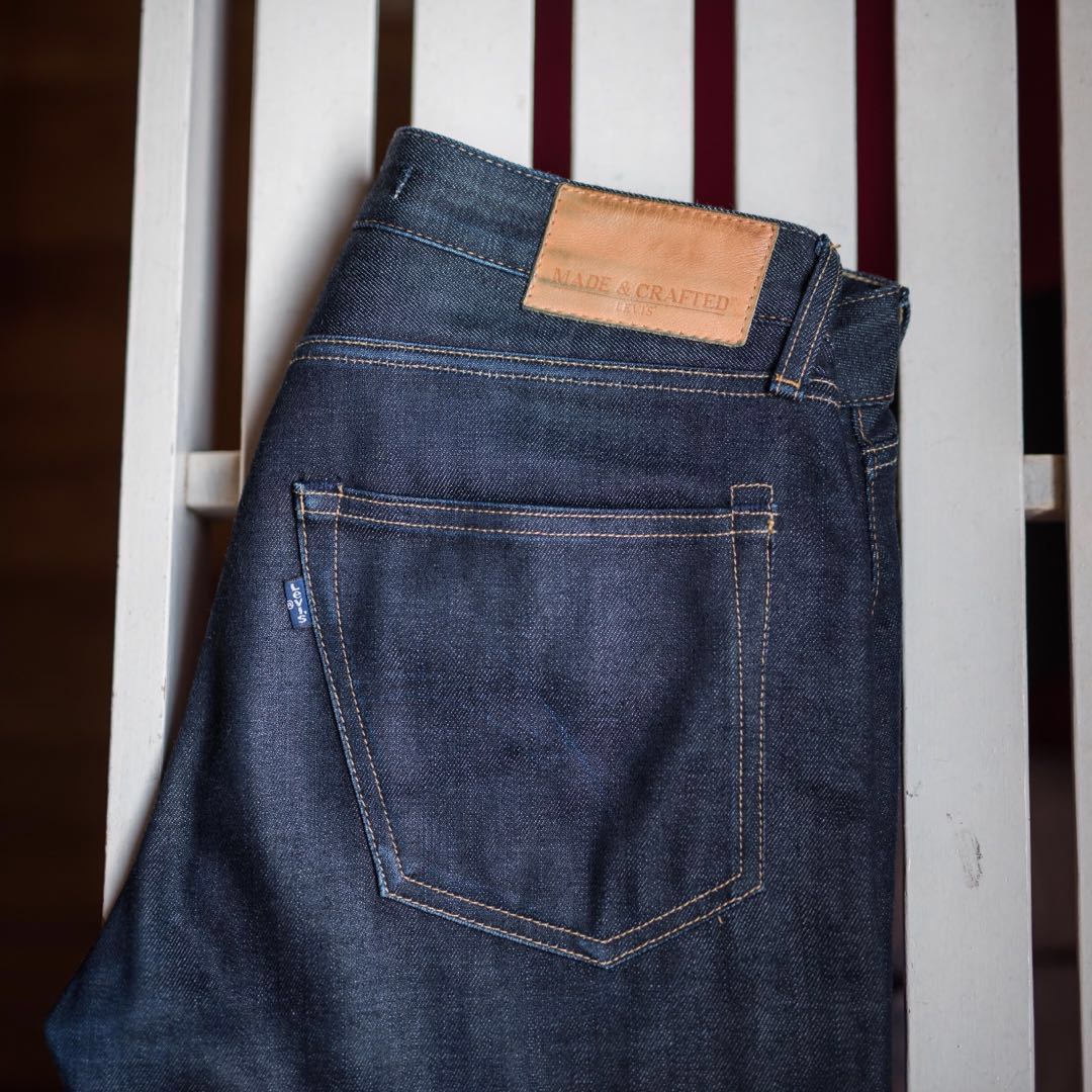 levis made and crafted selvedge