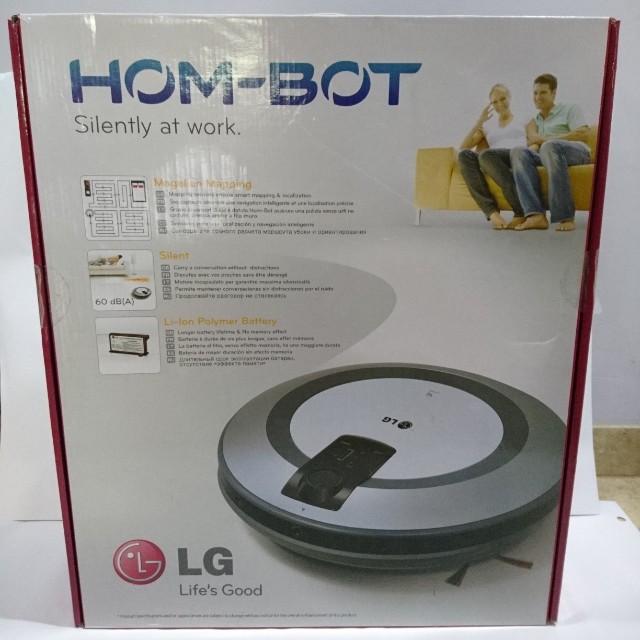 LG HOMBOT Robot Vacuum Cleaner VR5942L, TV & Home Appliances, Vacuum