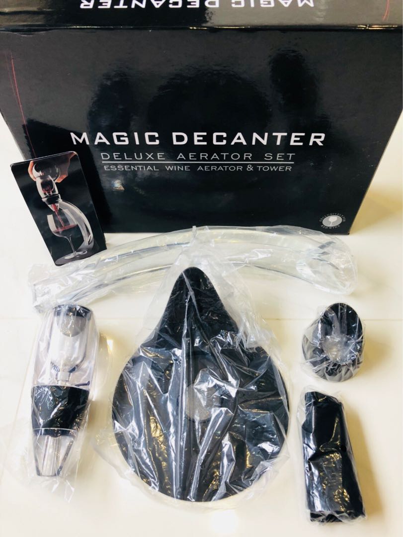Magic Decanter (Deluxe Aerator Set), Furniture & Home Living