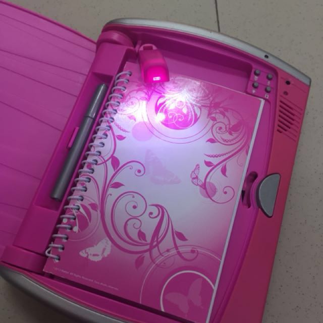 Mattel Girl Tech Electronic Password Journal Diary - Pink, Hobbies ...
