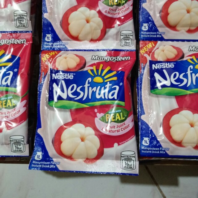 Nestle Nesfruta Mangosteen flavor, Health & Nutrition, Health