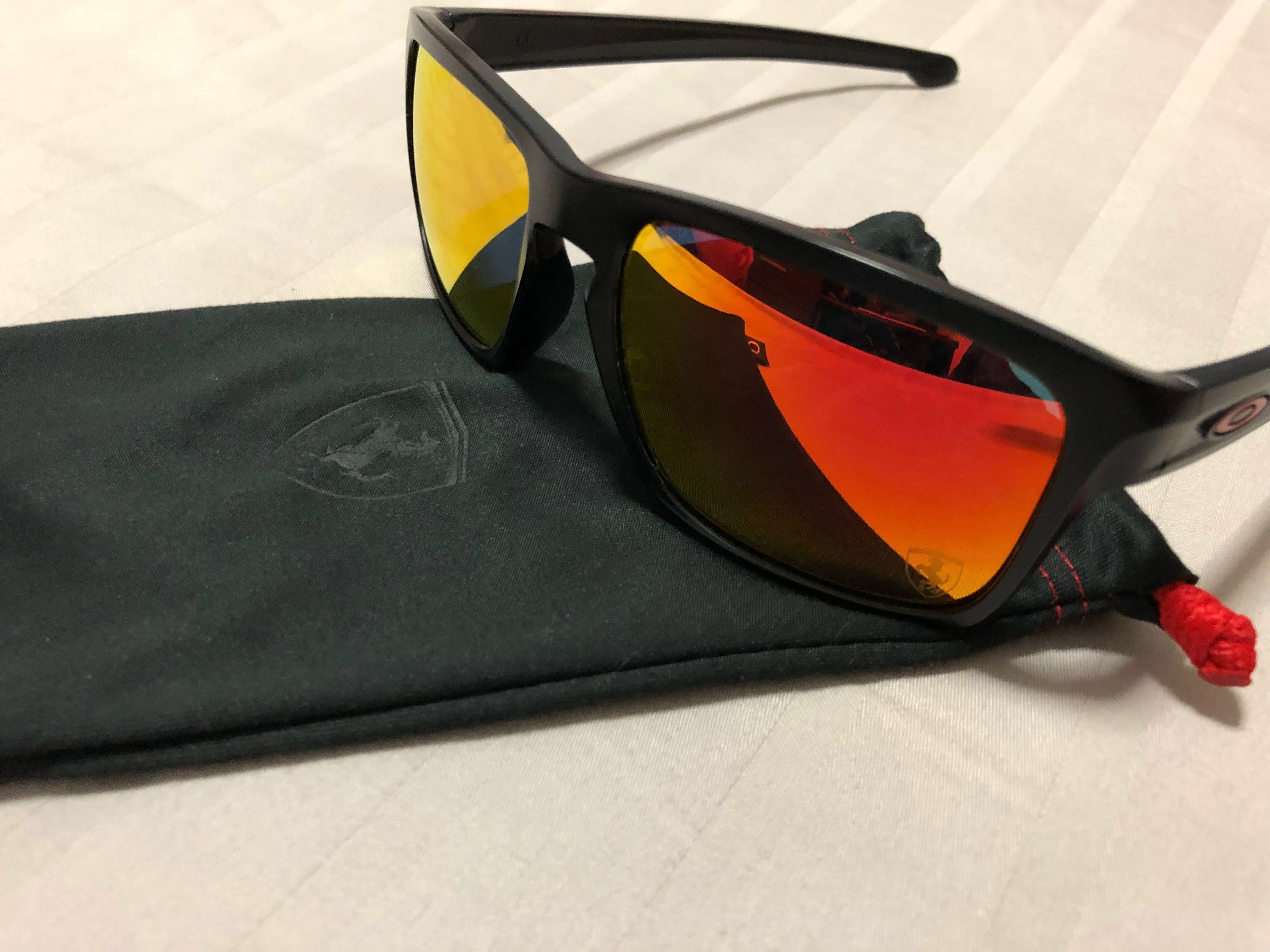 Oakley shop sliver ferrari