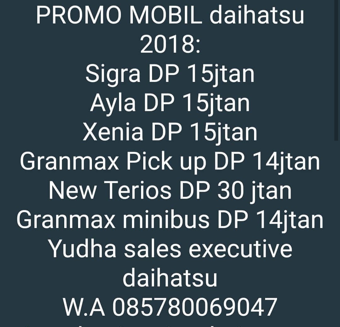 Promo Edisi Lebaran Mobil Motor Mobil Untuk Dijual Di Carousell