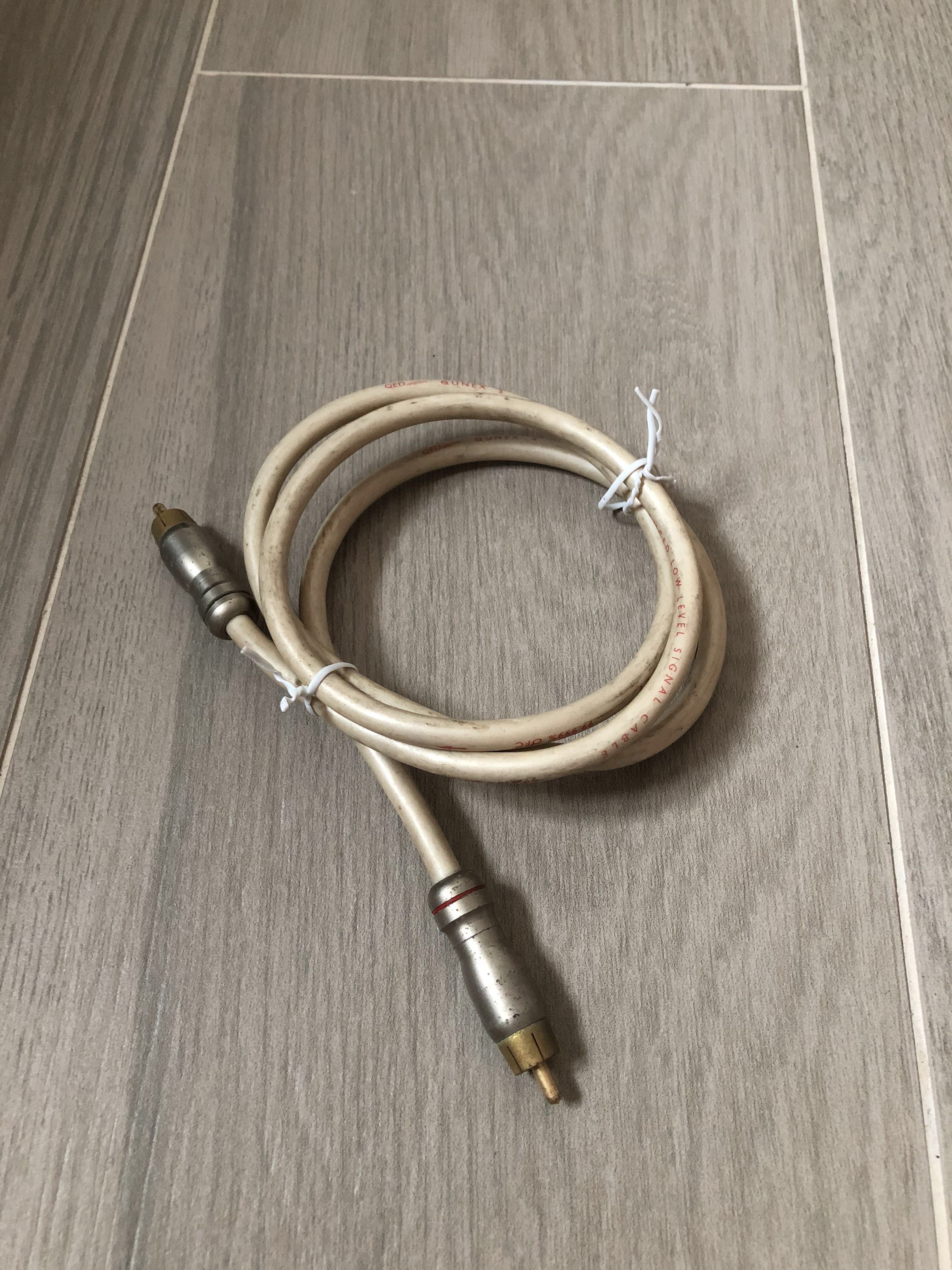 QED Subwoofer Cable (1 metre), Audio, Other Audio Equipment on Carousell