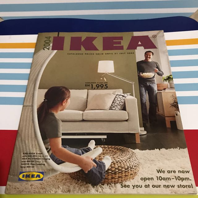 Ikea Malaysia 2004 Catalogue Rare Books Stationery Magazines Others On Carousell