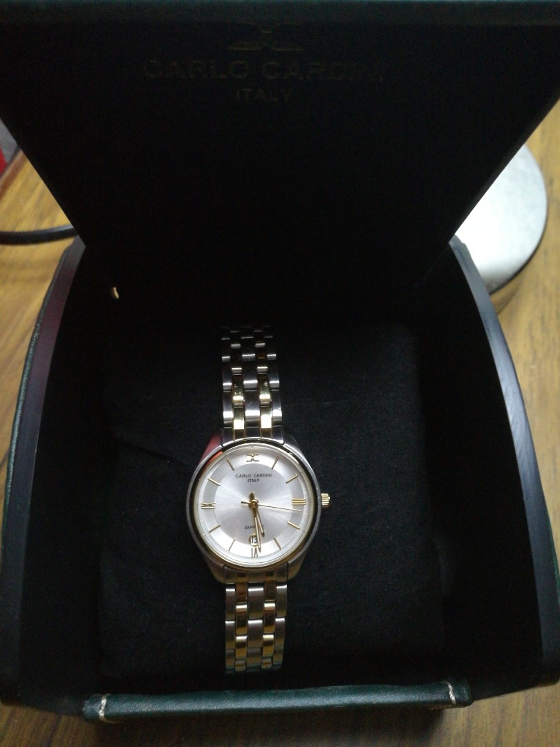 Carlo cardini hot sale sapphire watch price