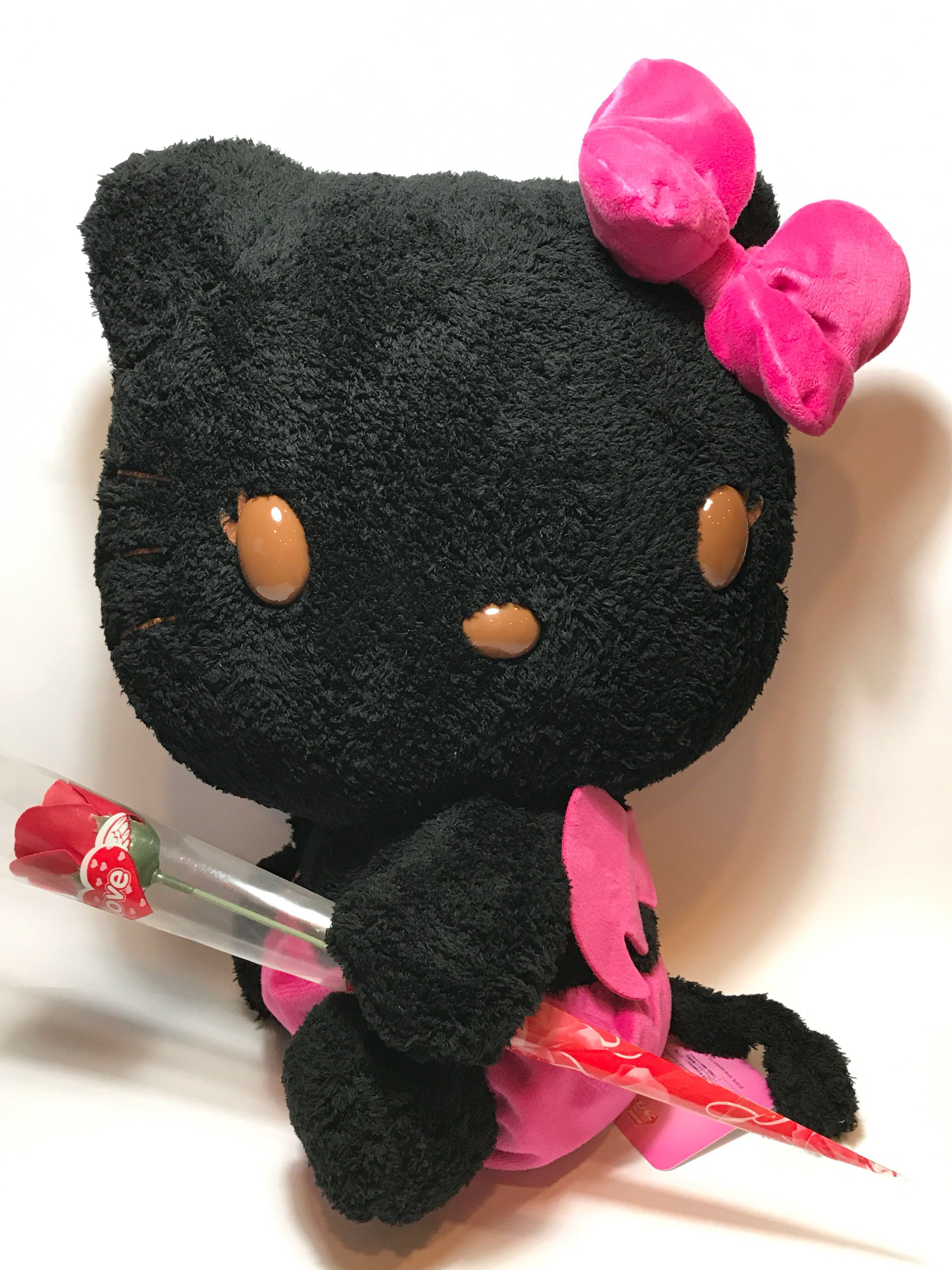 black hello kitty plush