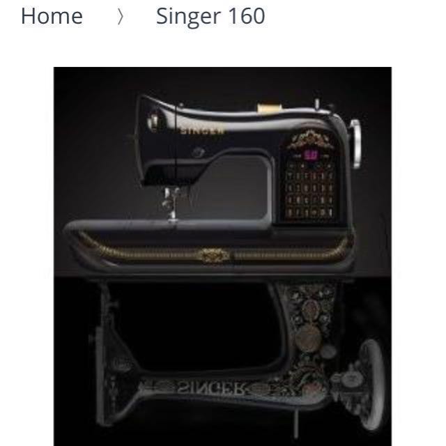 [SAVE $250] SINGER 160th ANNIVERSARY LIMITED EDITION, Hobbies & Toys ...