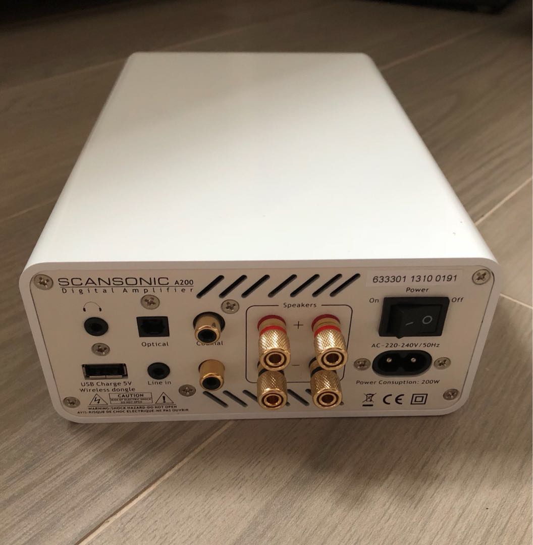 Scansonic A200 Stereo Amplifier (Brand new), Audio, Other Audio ...